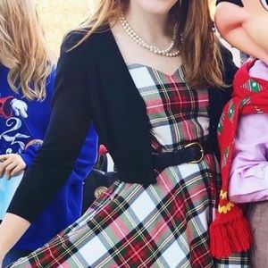 Retro-Style Cropped Cardigan Size S